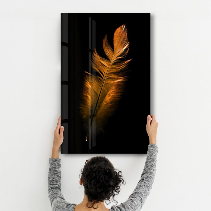 Wallity Pintura Decorativa de Vidrio Templado 46 x 72 cm Multicolor